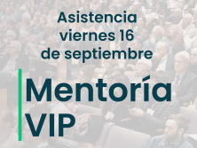 Entrada Mentoría VIP