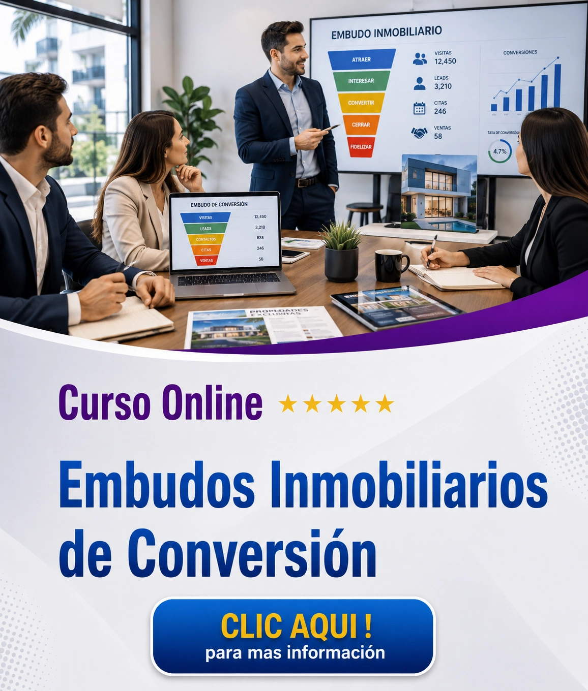 Curso Inmobiliario embudos de conversion