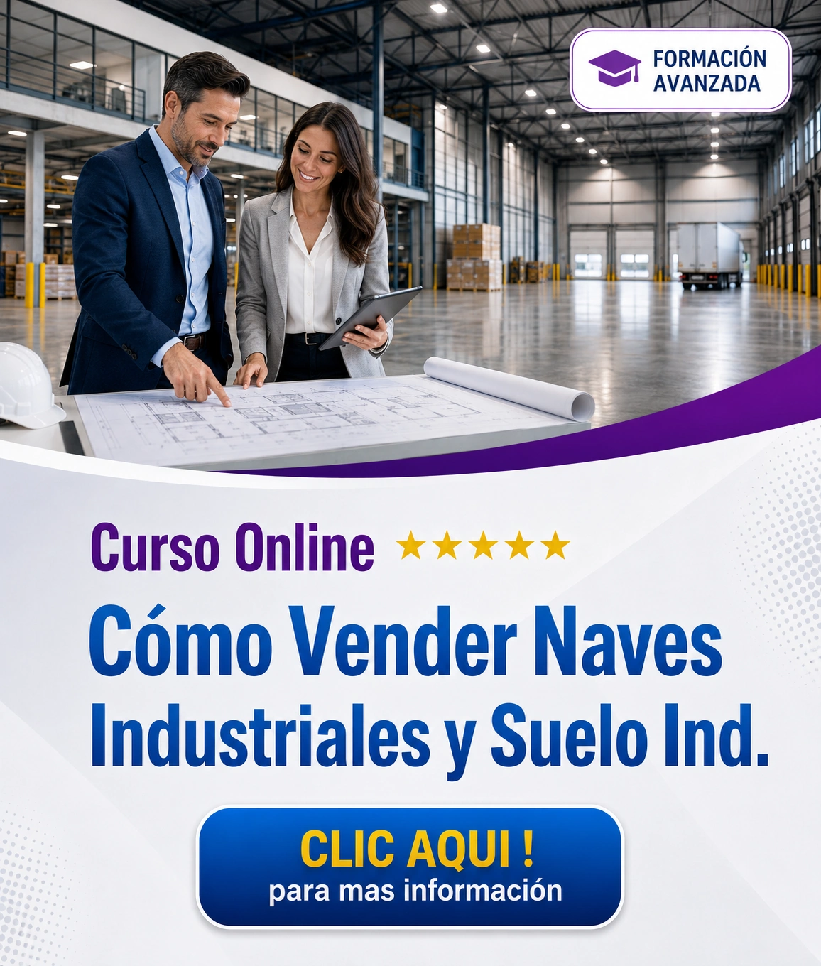 Curso inmobiliario venta naves indusgtriales