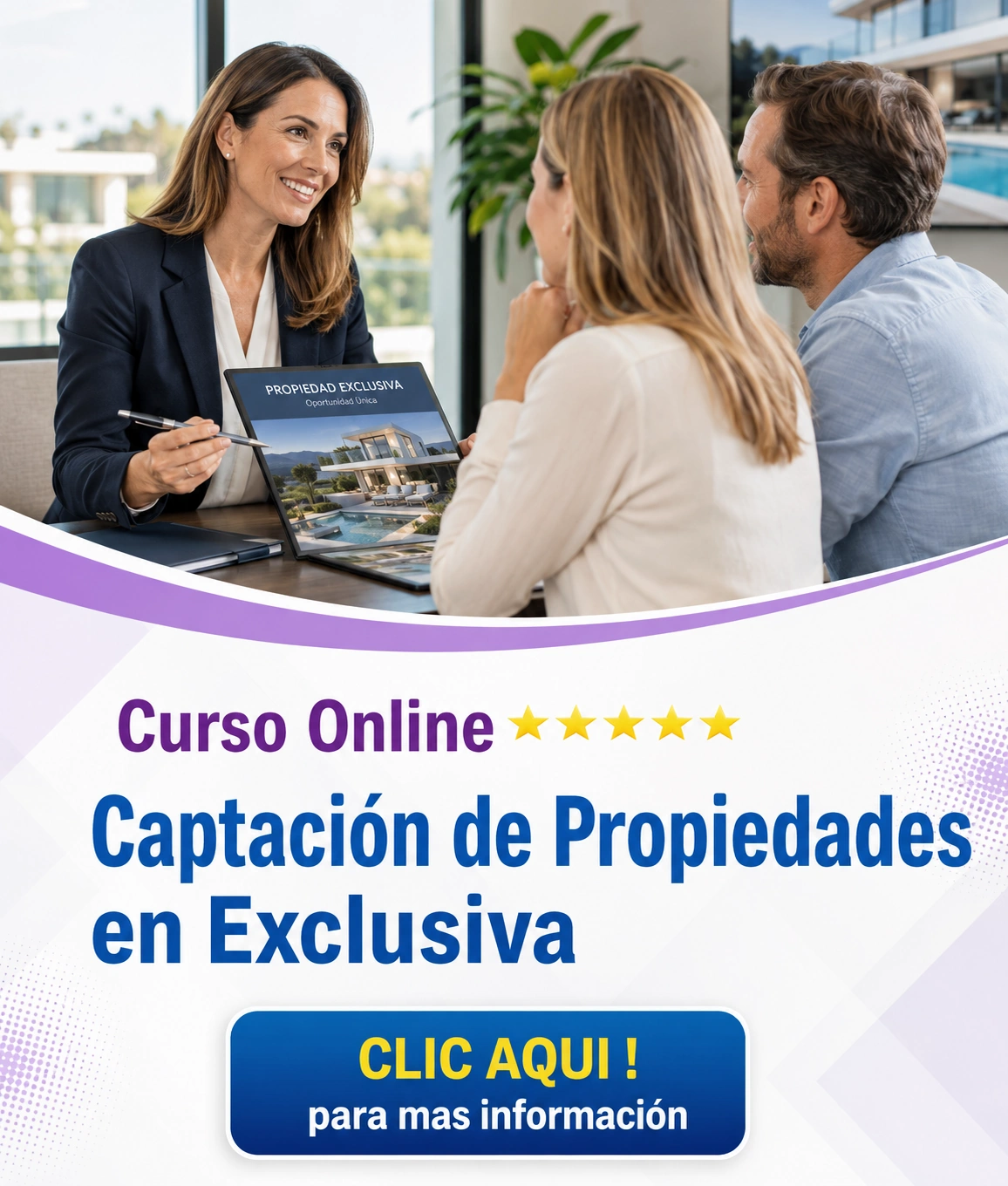 Curso inmobiliario captación propiedades