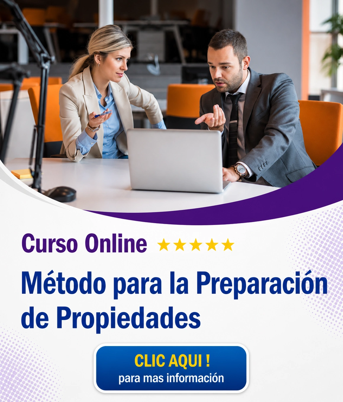 Curso inmobiliario preparación de propeidades