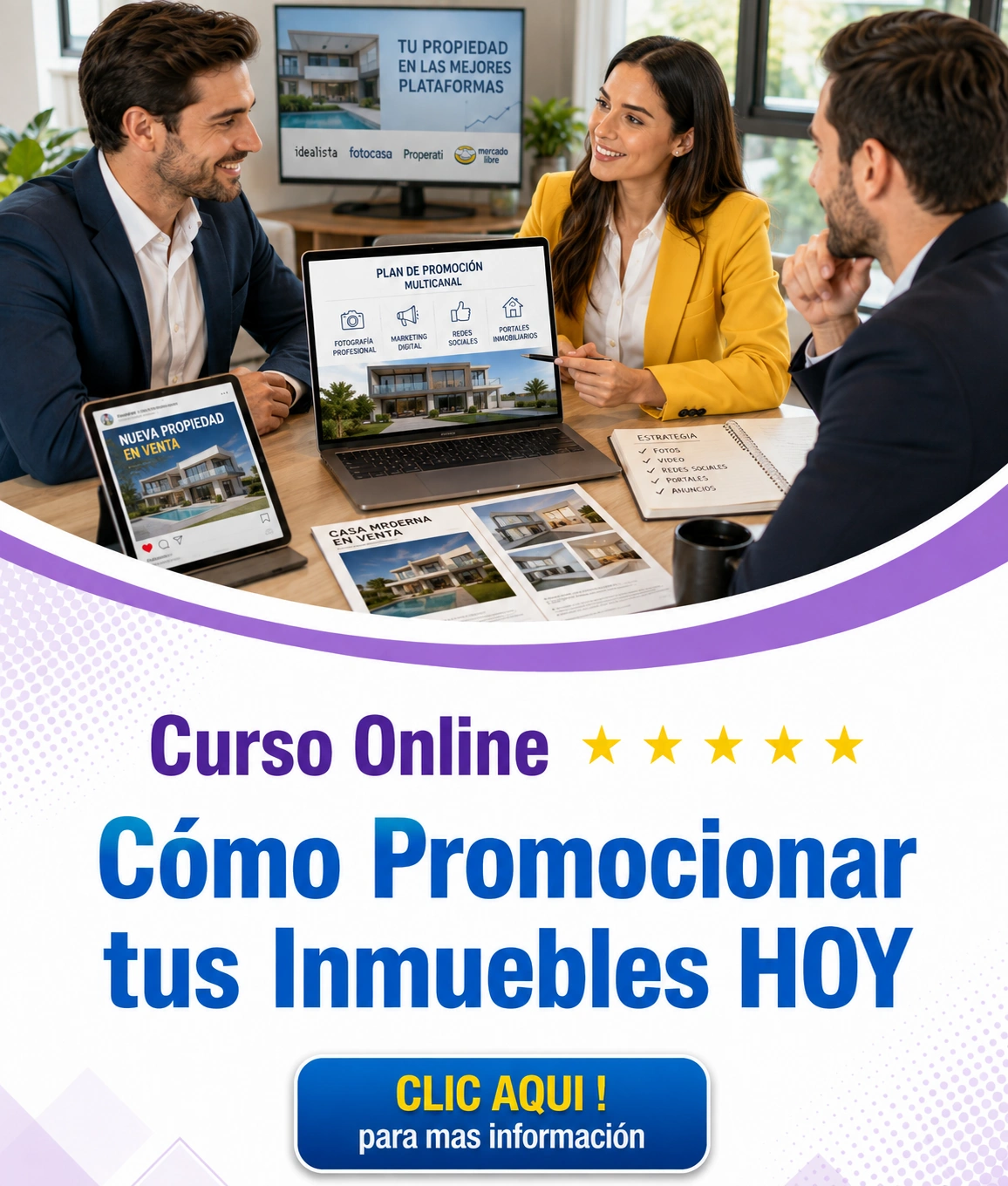 Curso inmobiliario Promoción Propeidades